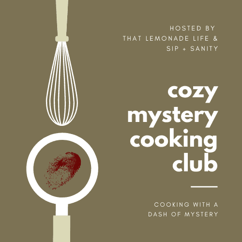 cozy mystery cooking club logo